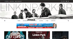 Desktop Screenshot of linkinparkbr.com